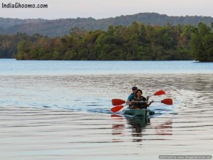 Kayaking at Sharavathi Adventure Camp