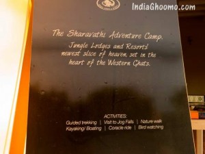 Sharavathi Adventure Camp Jungle Lodges and Resorts - Karnataka